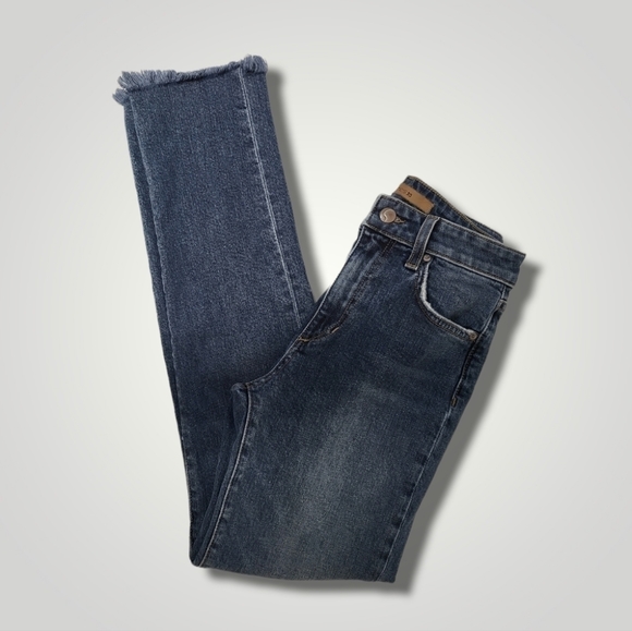 𝅺Joe's Jeans The Milla High Rise‎ Straight Ankle Distressed - Picture 1 of 11